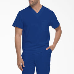 "Men's EDS Essentials Tuckable V-Neck Scrub Top"