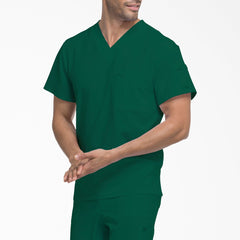 "Men's EDS Essentials Tuckable V-Neck Scrub Top"