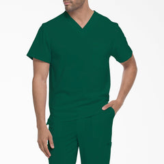 "Men's EDS Essentials Tuckable V-Neck Scrub Top"
