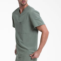 "Men's EDS Essentials Tuckable V-Neck Scrub Top"