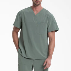 "Men's EDS Essentials Tuckable V-Neck Scrub Top"