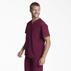 "Men's EDS Essentials Tuckable V-Neck Scrub Top"