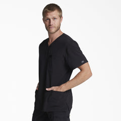 "Men's EDS Essentials V-Neck Scrub Top"