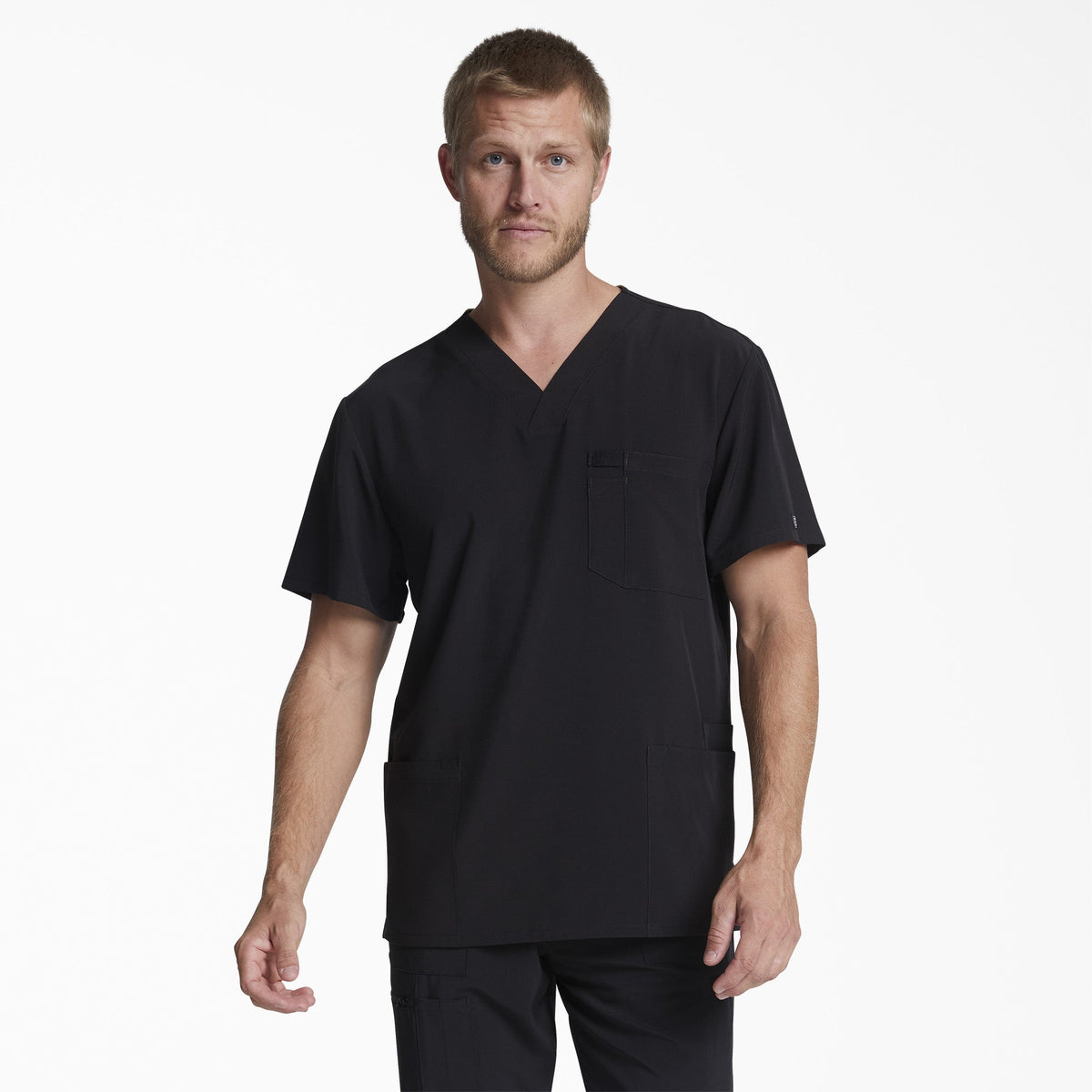 "Men's EDS Essentials V-Neck Scrub Top"