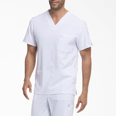 "Men's EDS Essentials V-Neck Scrub Top"