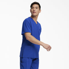 "Men's EDS Essentials V-Neck Scrub Top"