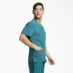 "Men's EDS Essentials V-Neck Scrub Top"