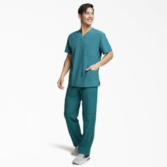 "Men's EDS Essentials V-Neck Scrub Top"