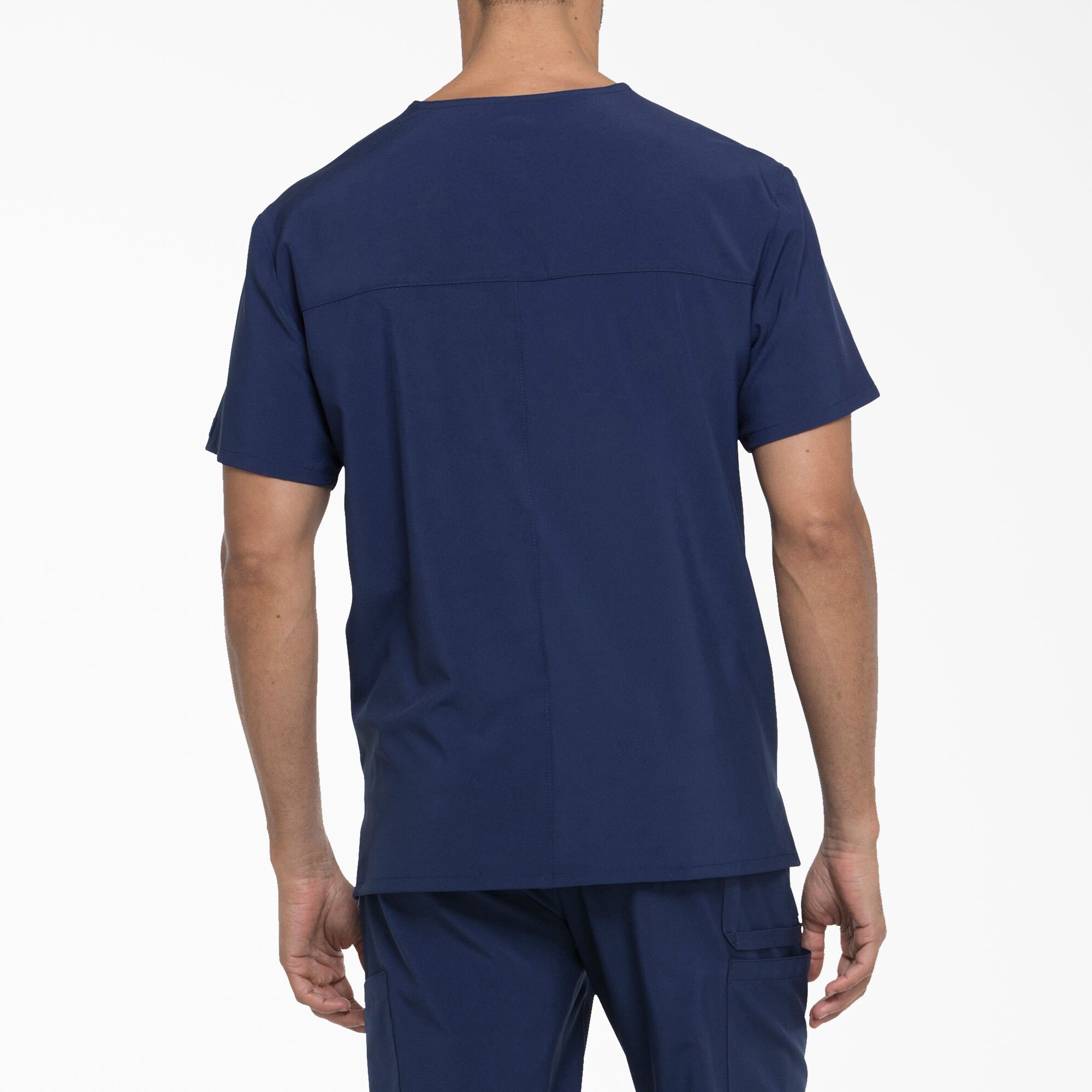 "Men's EDS Essentials V-Neck Scrub Top"
