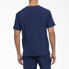 "Men's EDS Essentials V-Neck Scrub Top"
