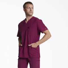 "Men's EDS Essentials V-Neck Scrub Top"