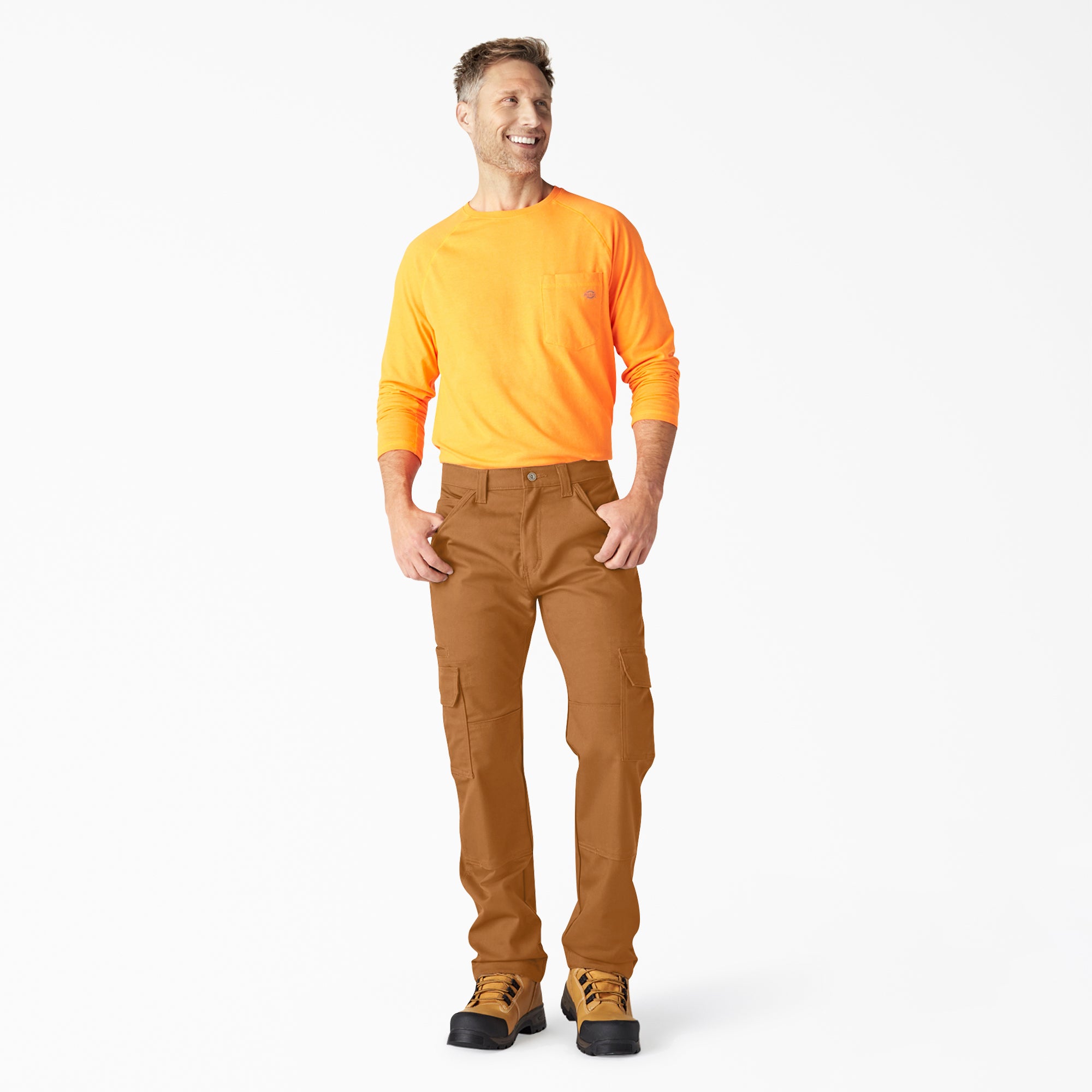 "FLEX DuraTech Relaxed Fit Duck Cargo Pants"
