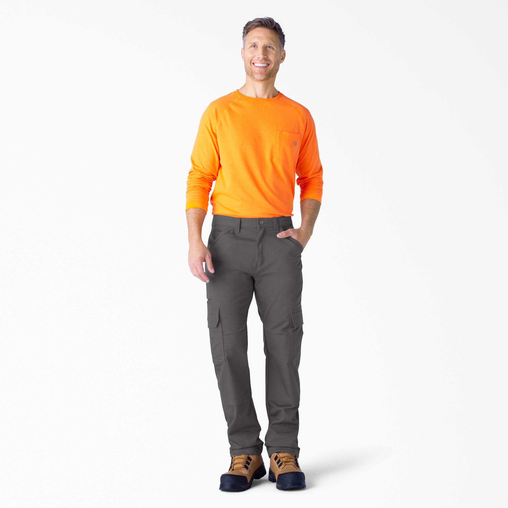 "FLEX DuraTech Relaxed Fit Duck Cargo Pants"