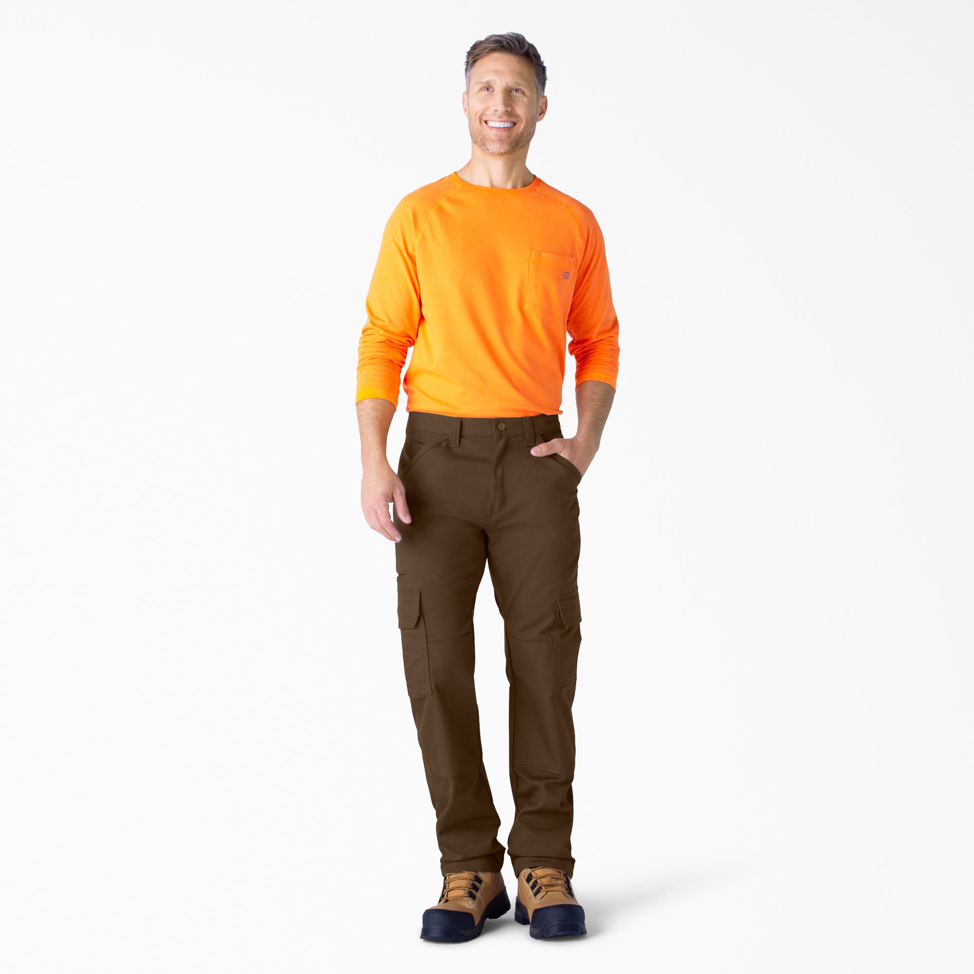 "FLEX DuraTech Relaxed Fit Duck Cargo Pants"