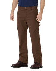 "Relaxed Straight Fit Double Knee Carpenter Duck Jeans"