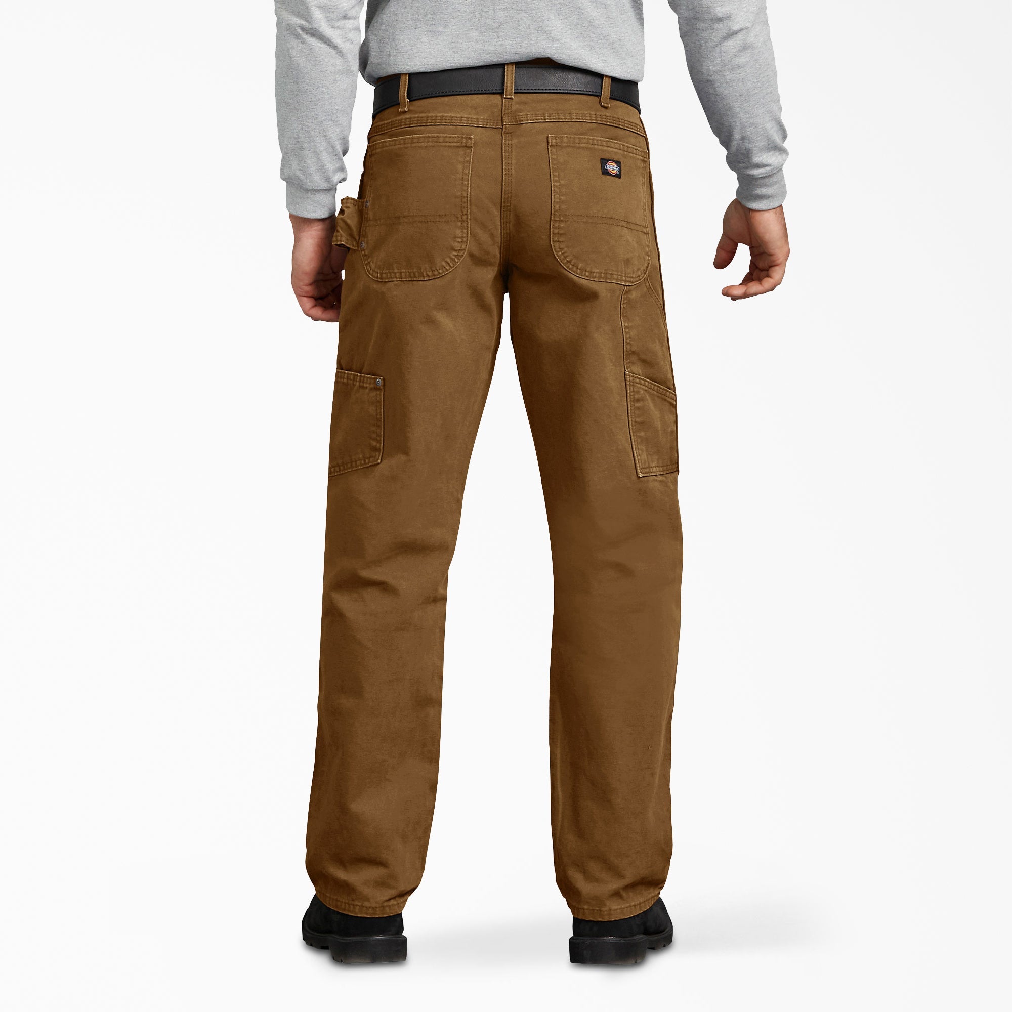"Relaxed Fit Sanded Duck Carpenter Pants"