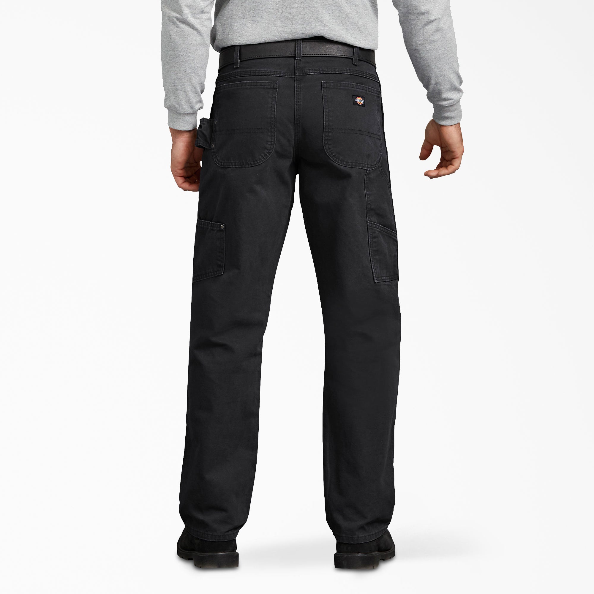 "Relaxed Fit Sanded Duck Carpenter Pants"