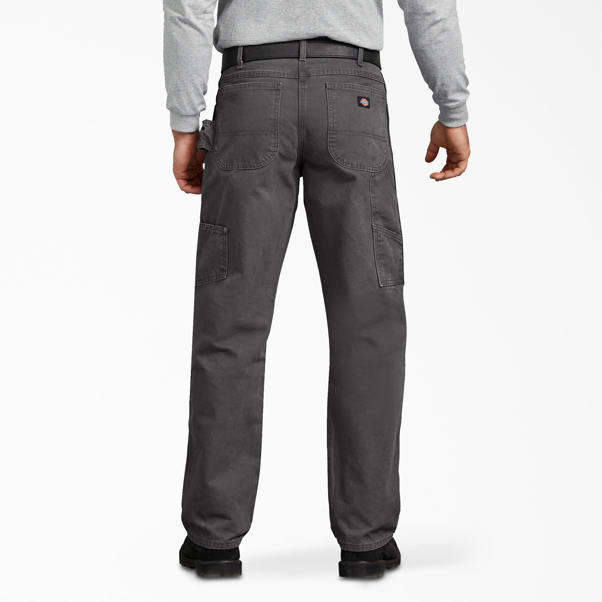 "Relaxed Fit Sanded Duck Carpenter Pants"