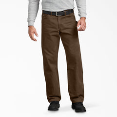 "Relaxed Fit Sanded Duck Carpenter Pants"