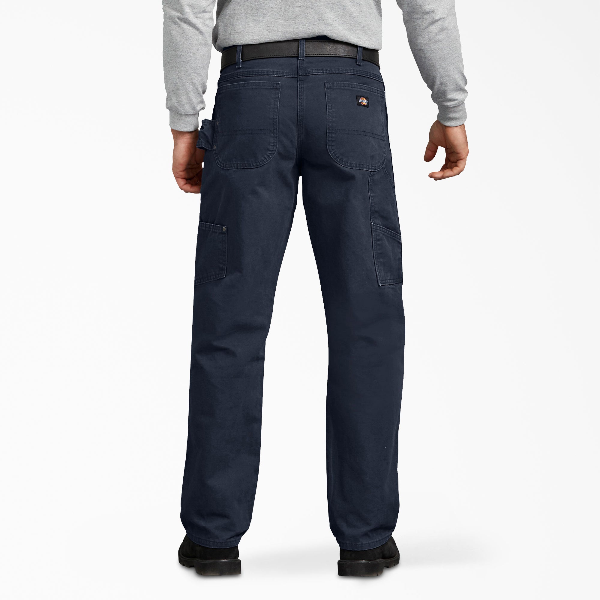 "Relaxed Fit Sanded Duck Carpenter Pants"