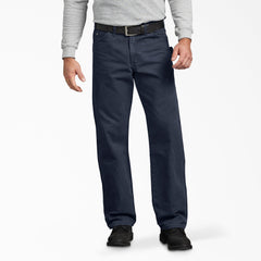 "Relaxed Fit Sanded Duck Carpenter Pants"