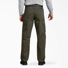 "Relaxed Fit Sanded Duck Carpenter Pants"