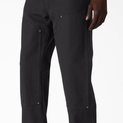 "Relaxed Fit Double Knee Duck Pants"