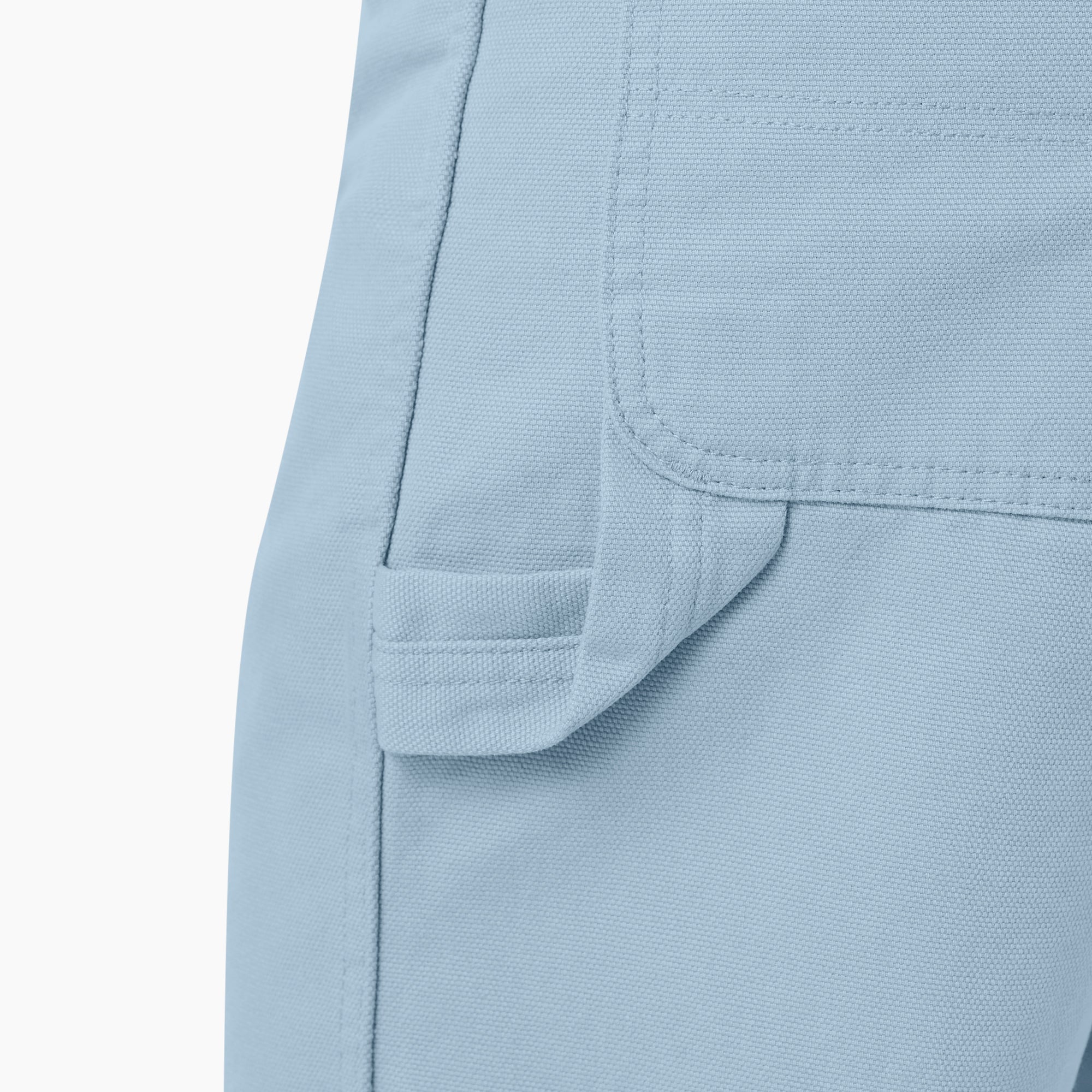 "Relaxed Fit Stonewashed Duck Carpenter Pants"