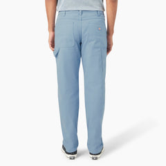 "Relaxed Fit Stonewashed Duck Carpenter Pants"