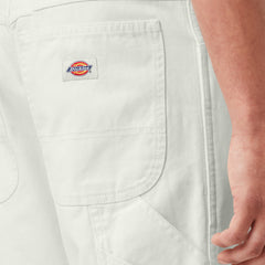 "Relaxed Fit Stonewashed Duck Carpenter Pants"