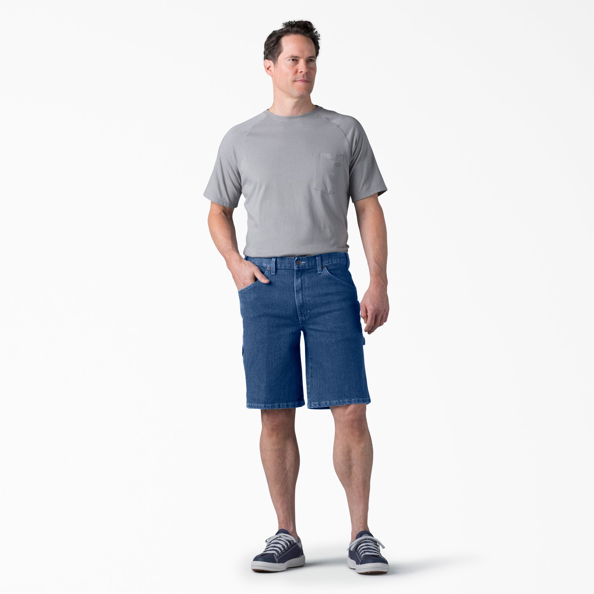 "FLEX Active Waist Relaxed Fit Carpenter Shorts, 11"""