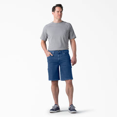 "FLEX Active Waist Relaxed Fit Carpenter Shorts, 11"""