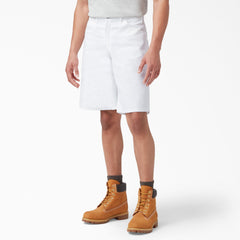 "Relaxed Fit Carpenter Painter Shorts, 11"""