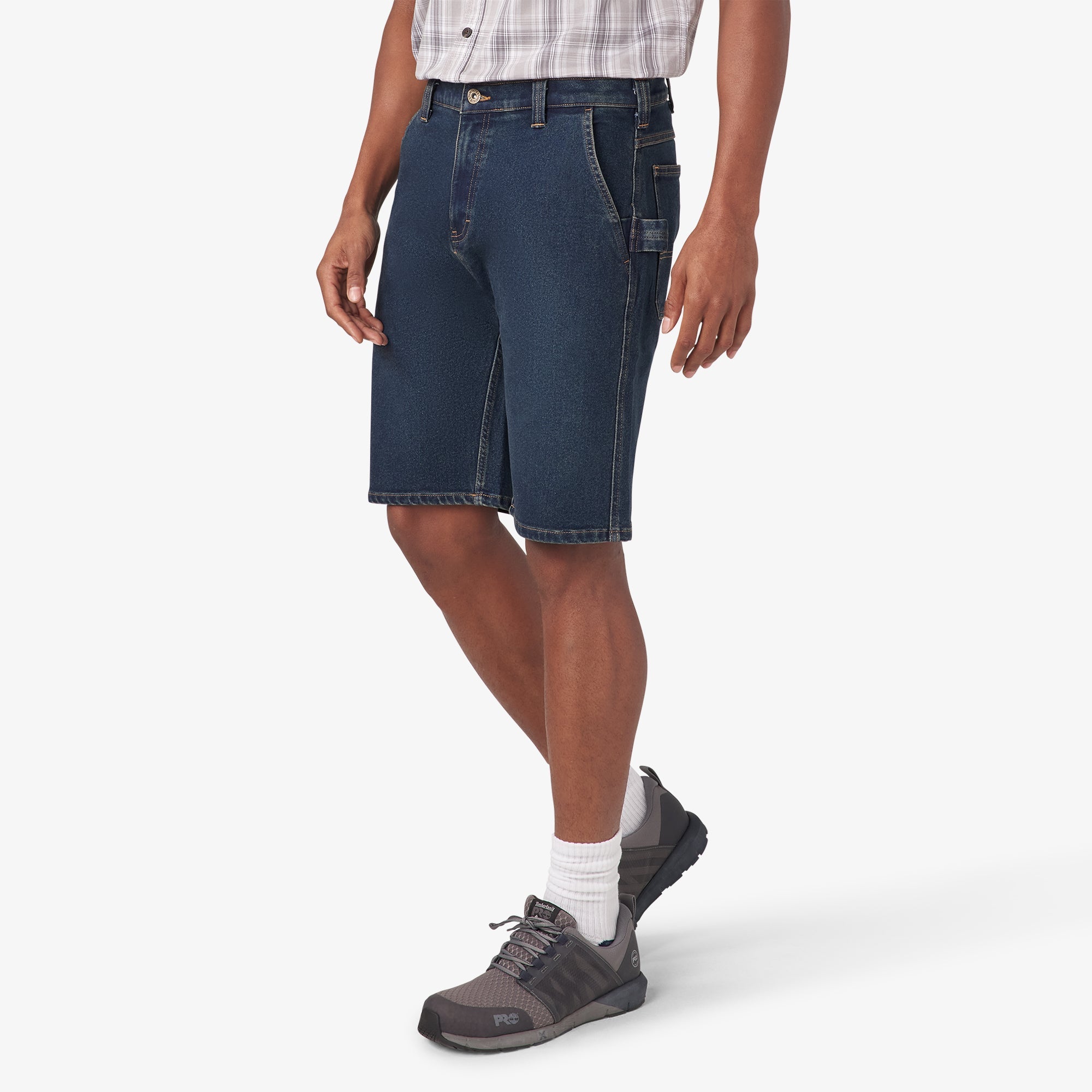 "Denim Utility Shorts, 11"""