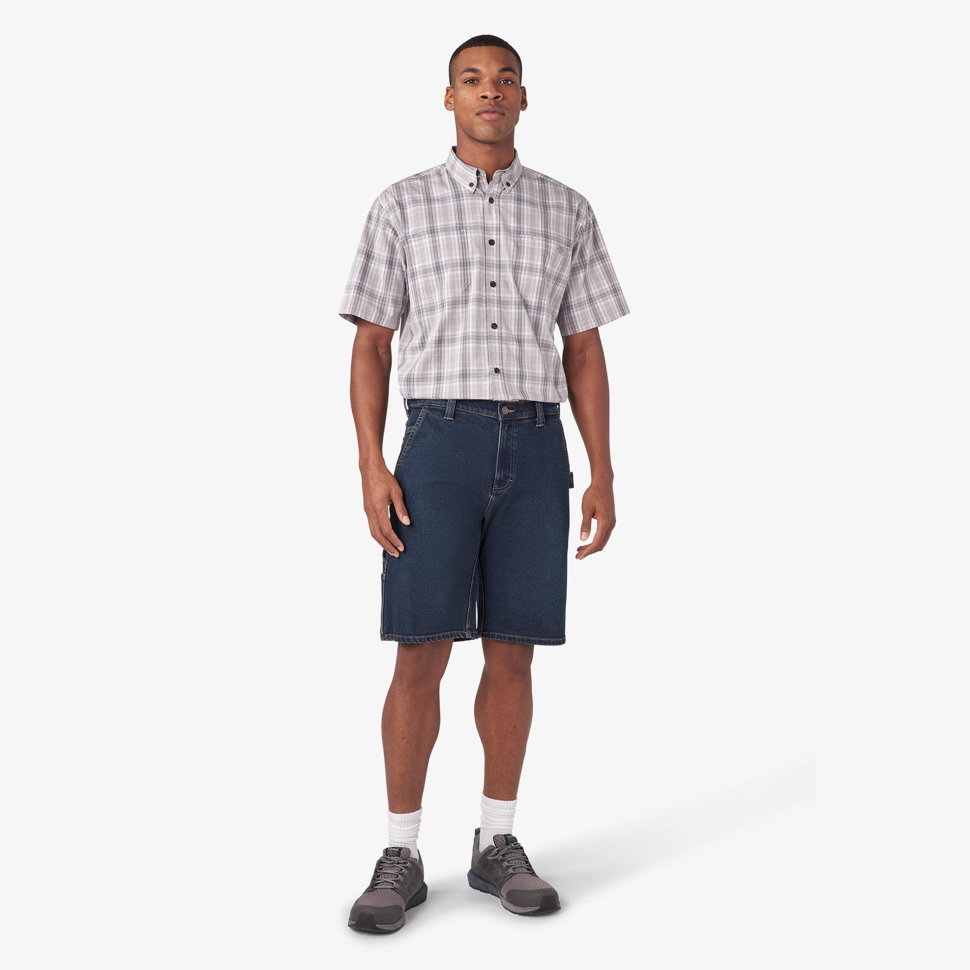 "Denim Utility Shorts, 11"""