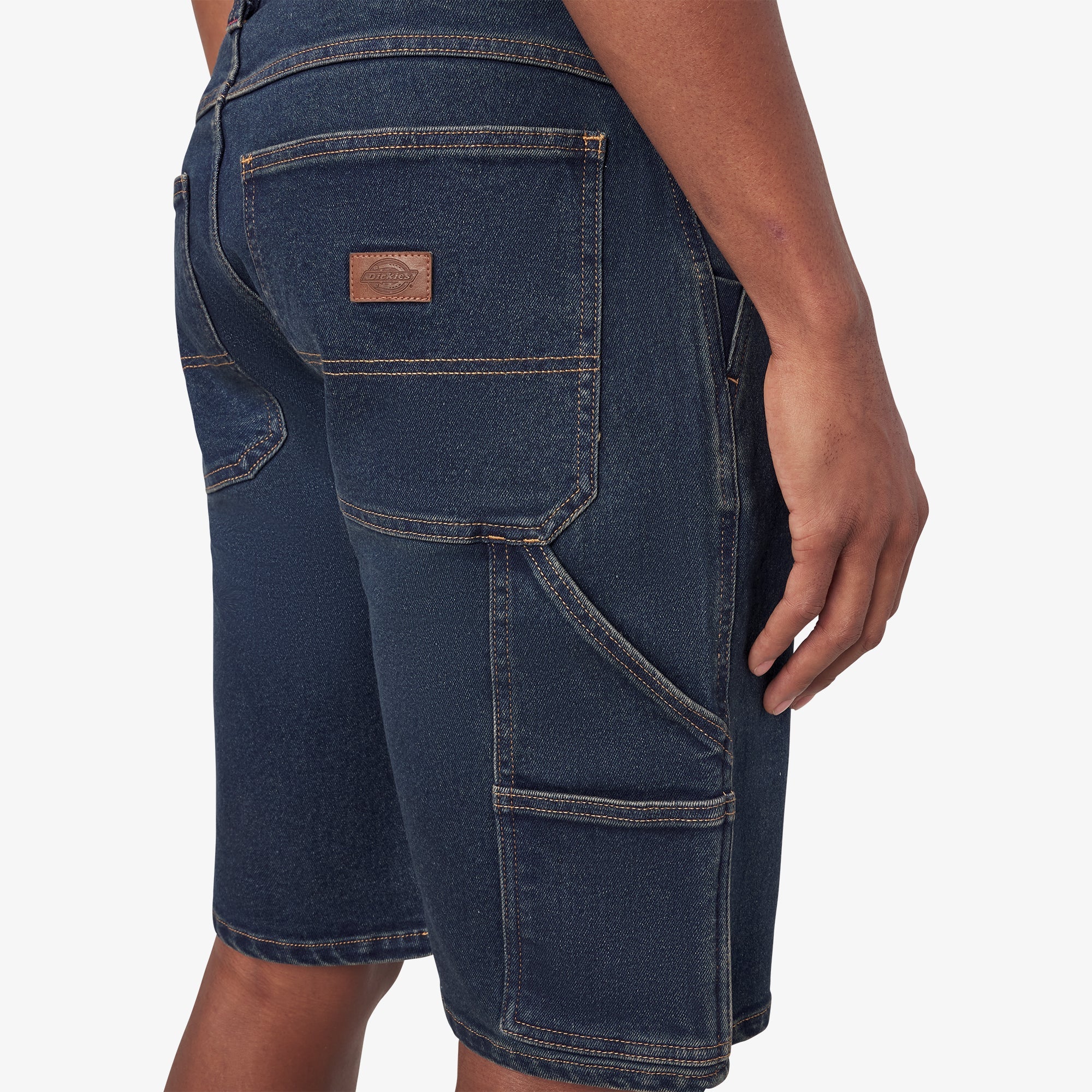 "Denim Utility Shorts, 11"""