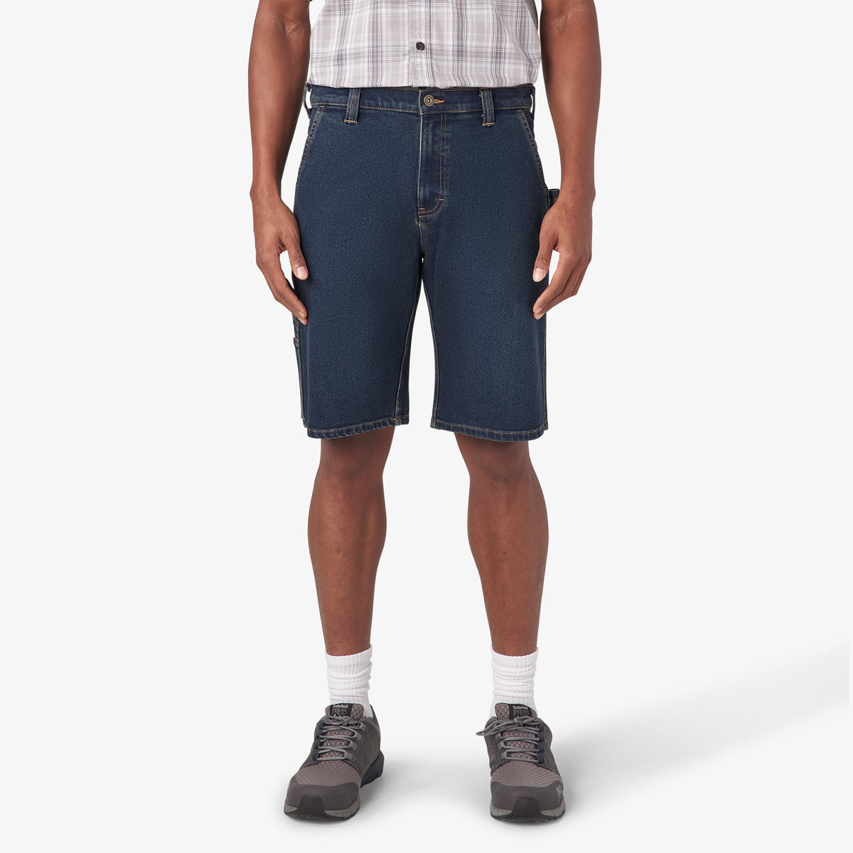 "Denim Utility Shorts, 11"""