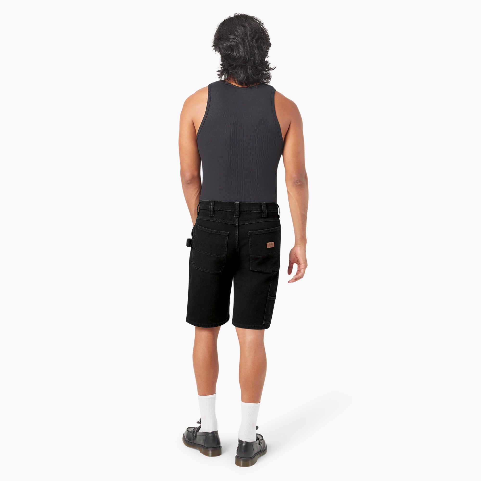 "Denim Utility Shorts, 11"""