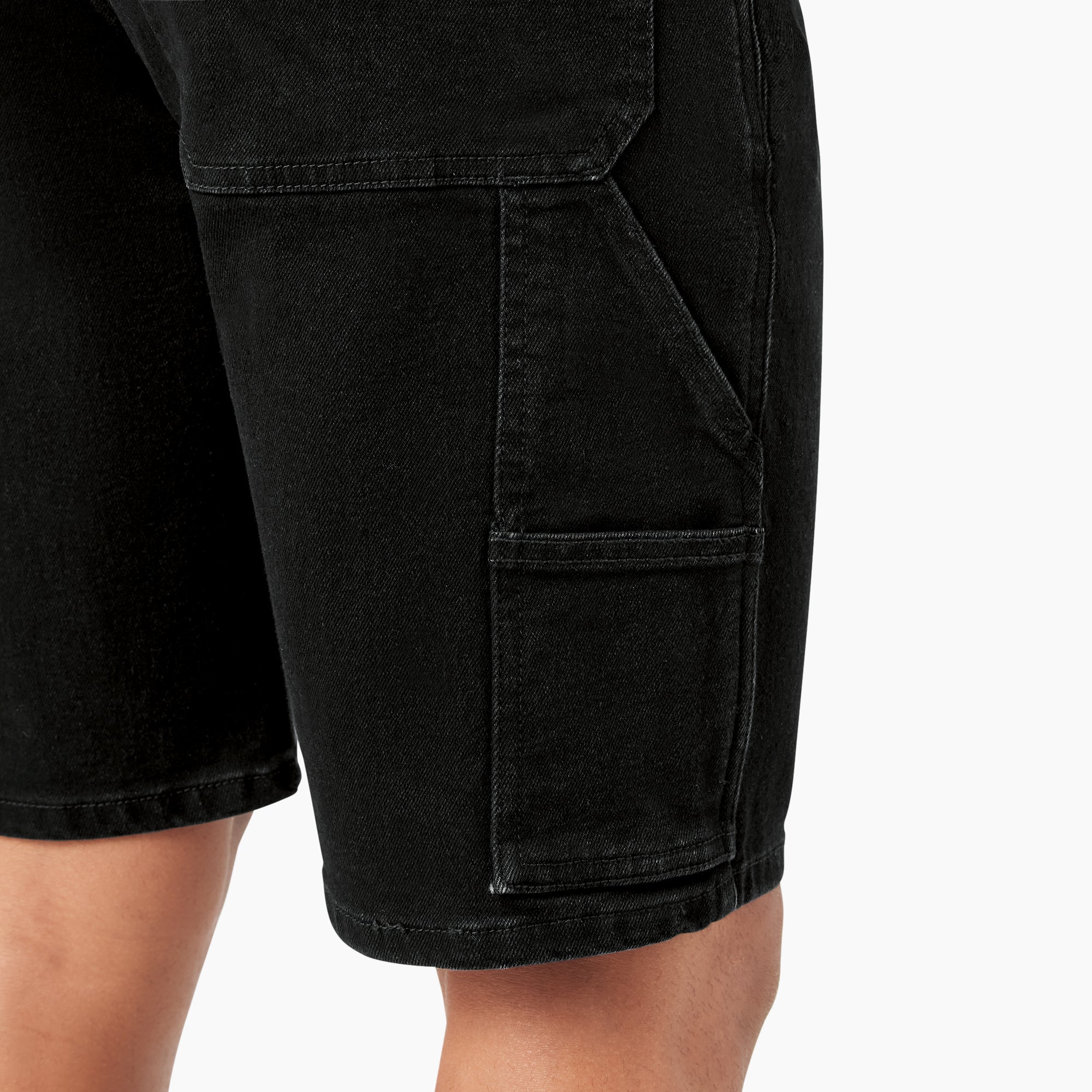 "Denim Utility Shorts, 11"""