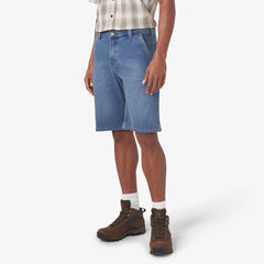 "Denim Utility Shorts, 11"""