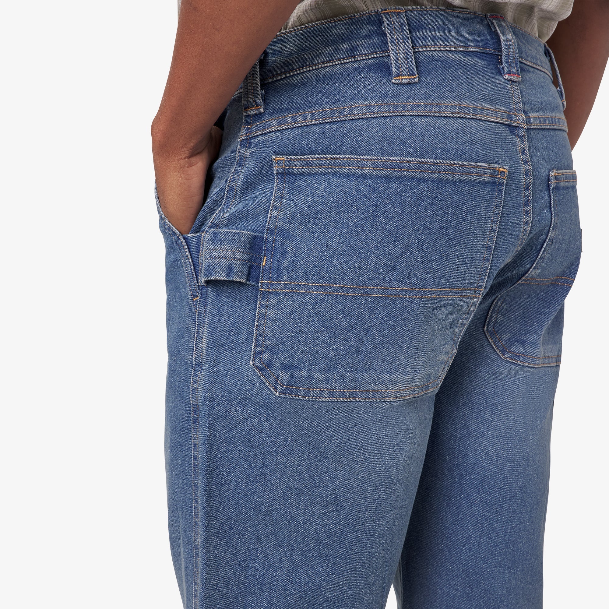 "Denim Utility Shorts, 11"""