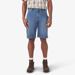 "Denim Utility Shorts, 11"""