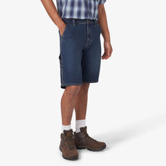 "Denim Utility Shorts, 11"""