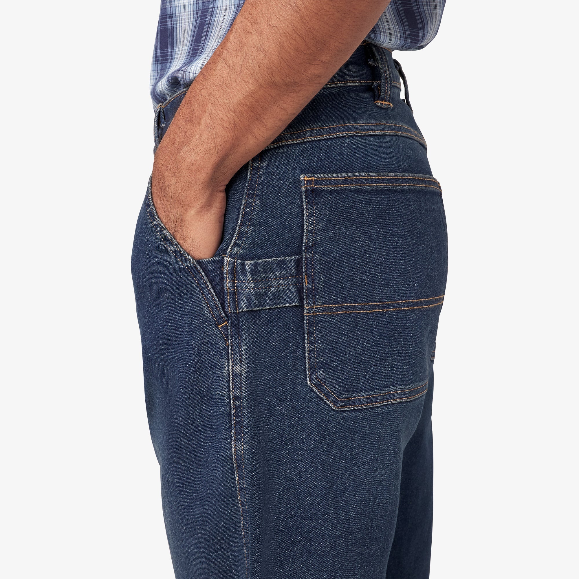 "Denim Utility Shorts, 11"""