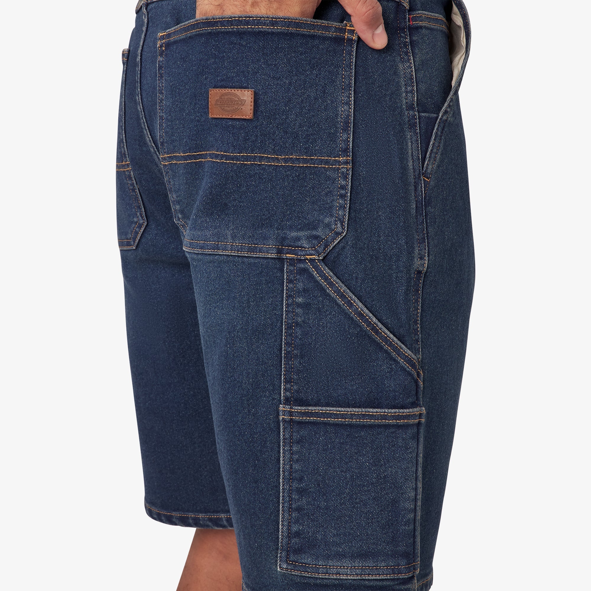 "Denim Utility Shorts, 11"""