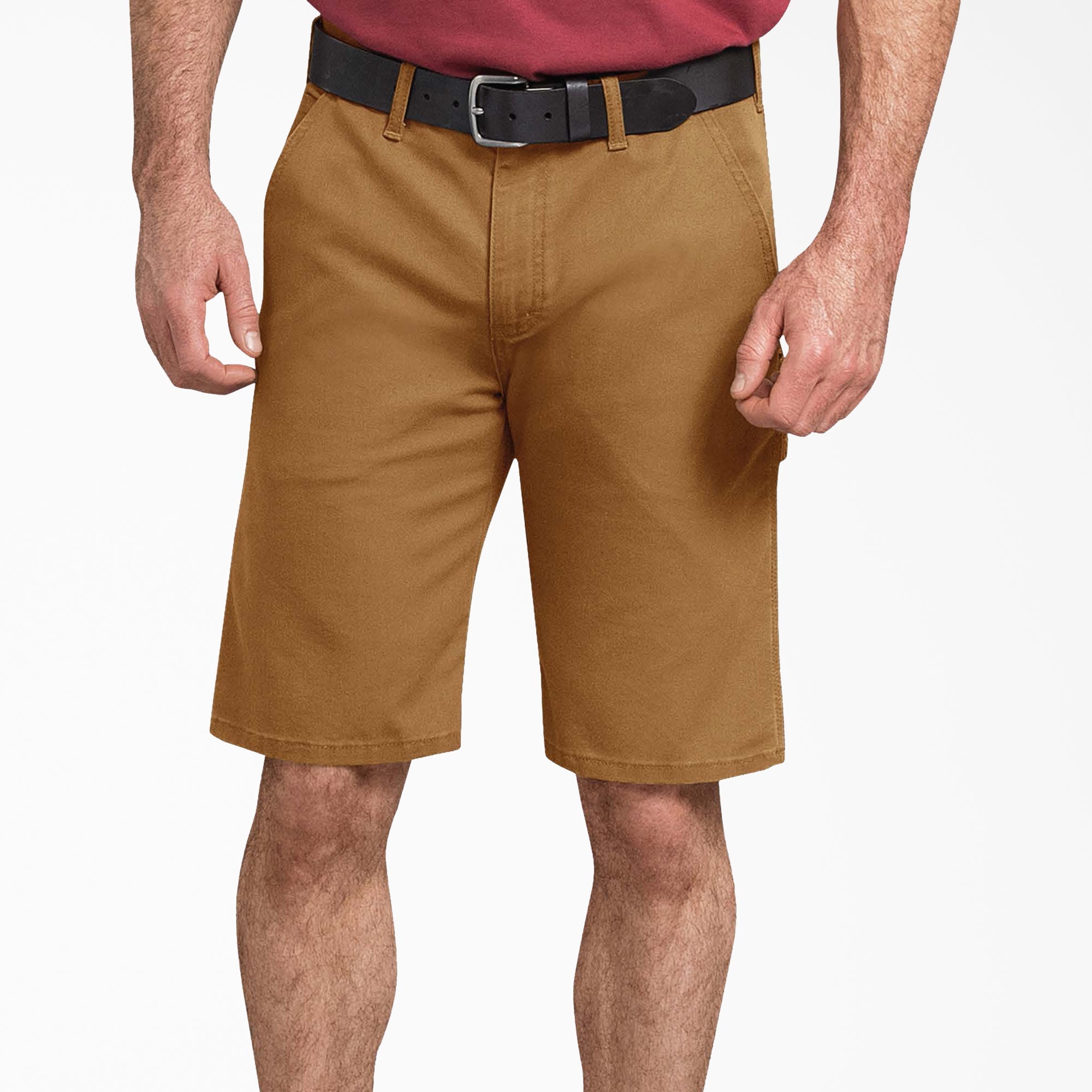 "FLEX Regular Fit Duck Carpenter Shorts, 11"""