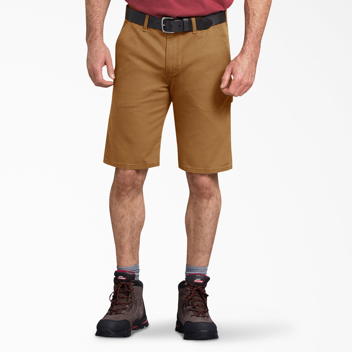 "FLEX Regular Fit Duck Carpenter Shorts, 11"""