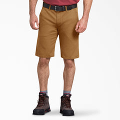 "FLEX Regular Fit Duck Carpenter Shorts, 11"""