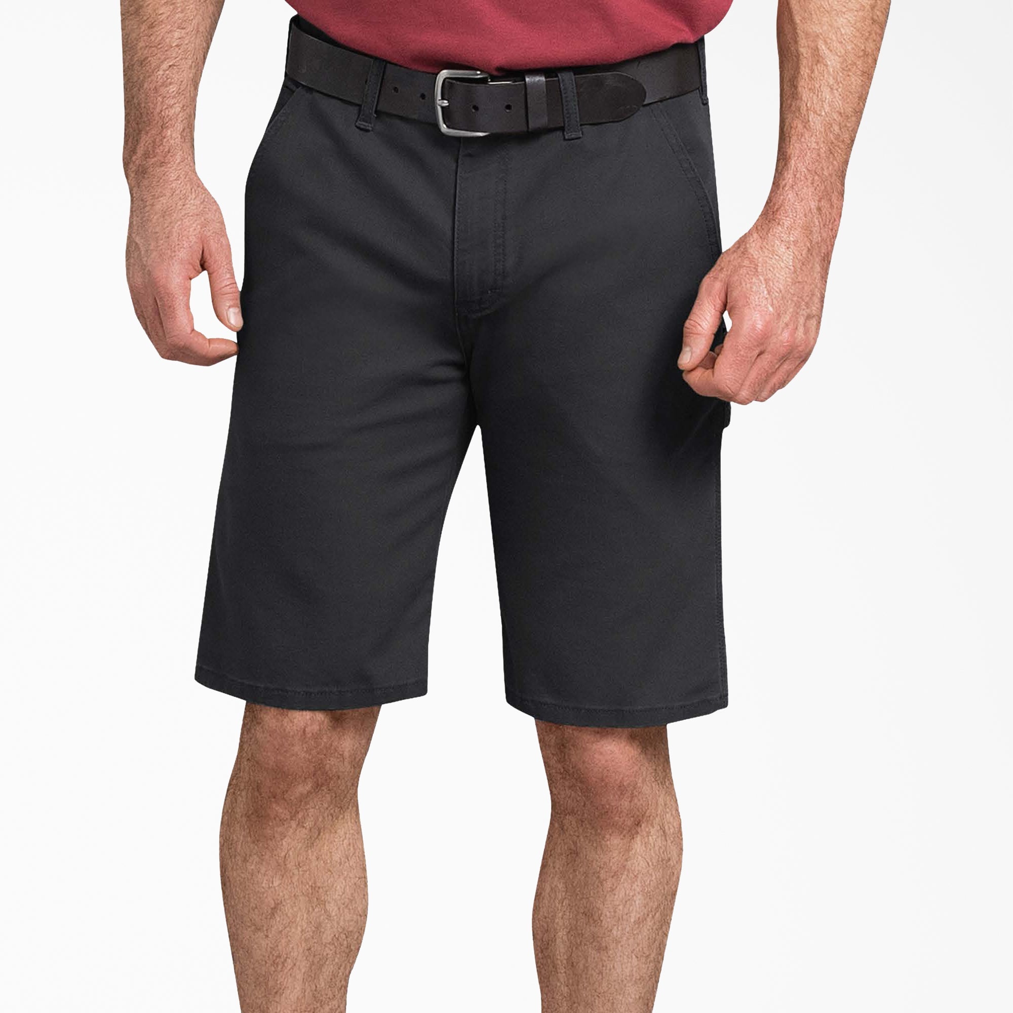 "FLEX Regular Fit Duck Carpenter Shorts, 11"""