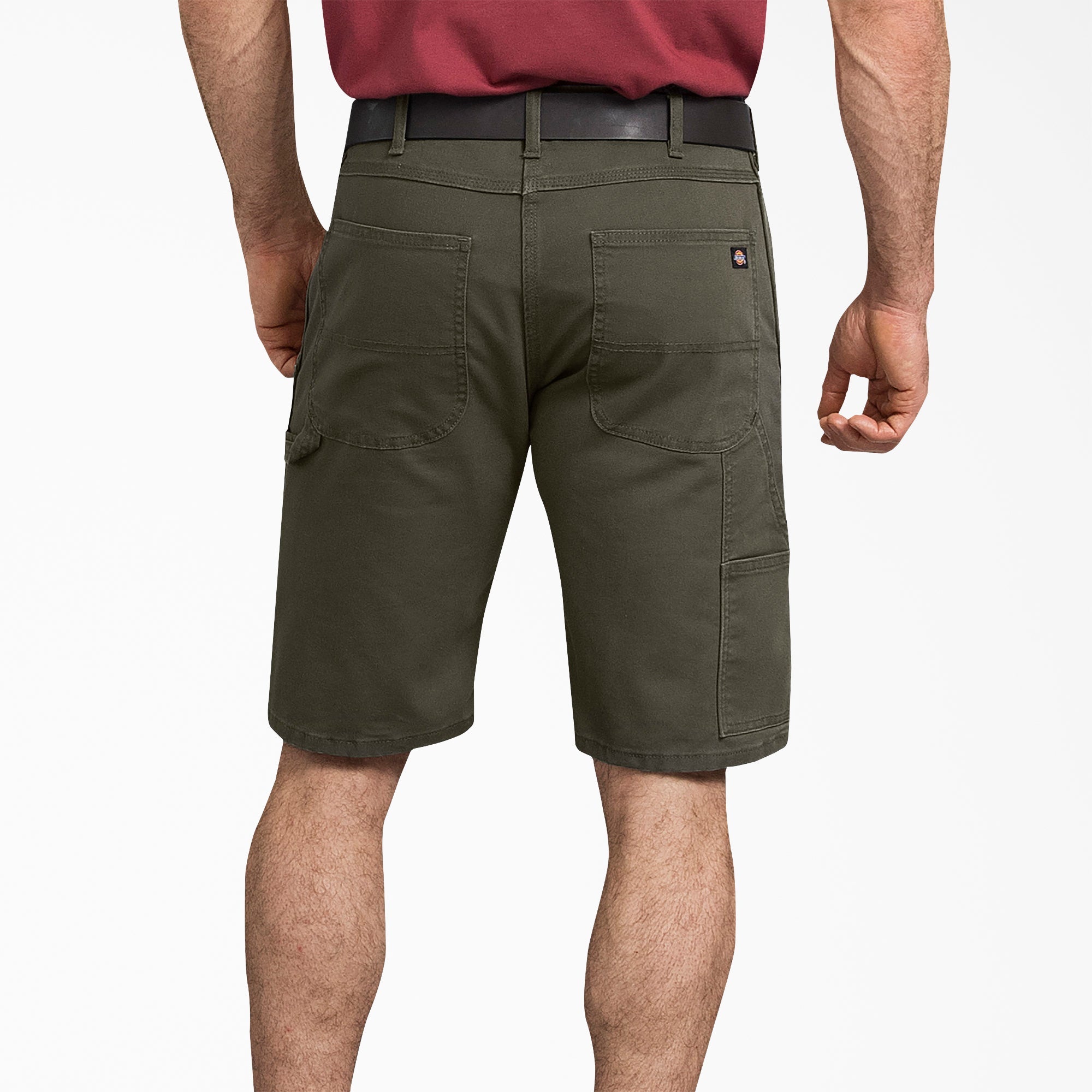 "FLEX Regular Fit Duck Carpenter Shorts, 11"""